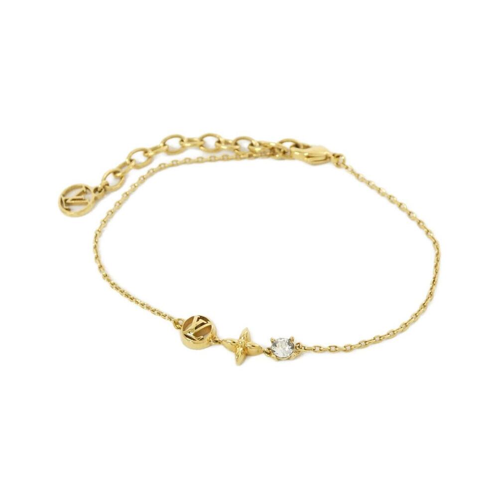 LOUIS VUITTON Gold Charm Bracelet